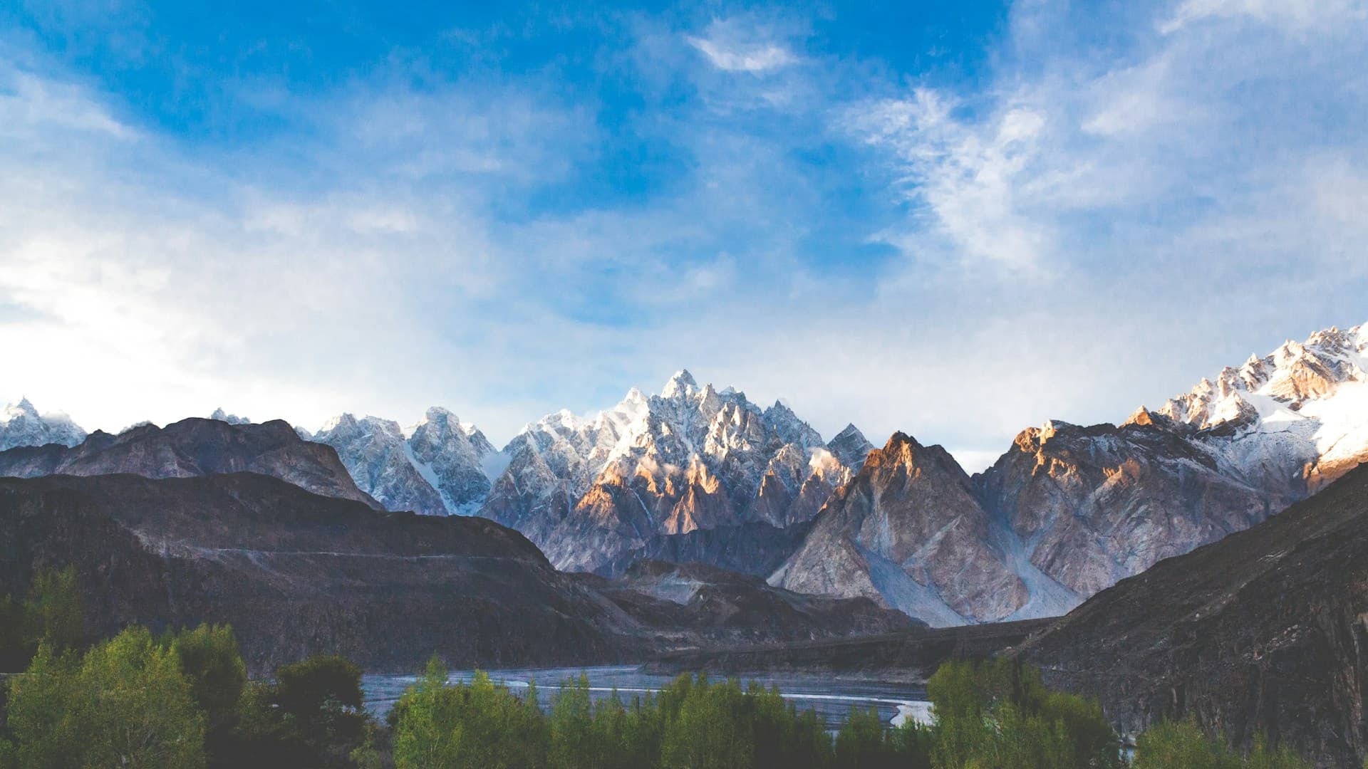 Passu Cones & Glacier